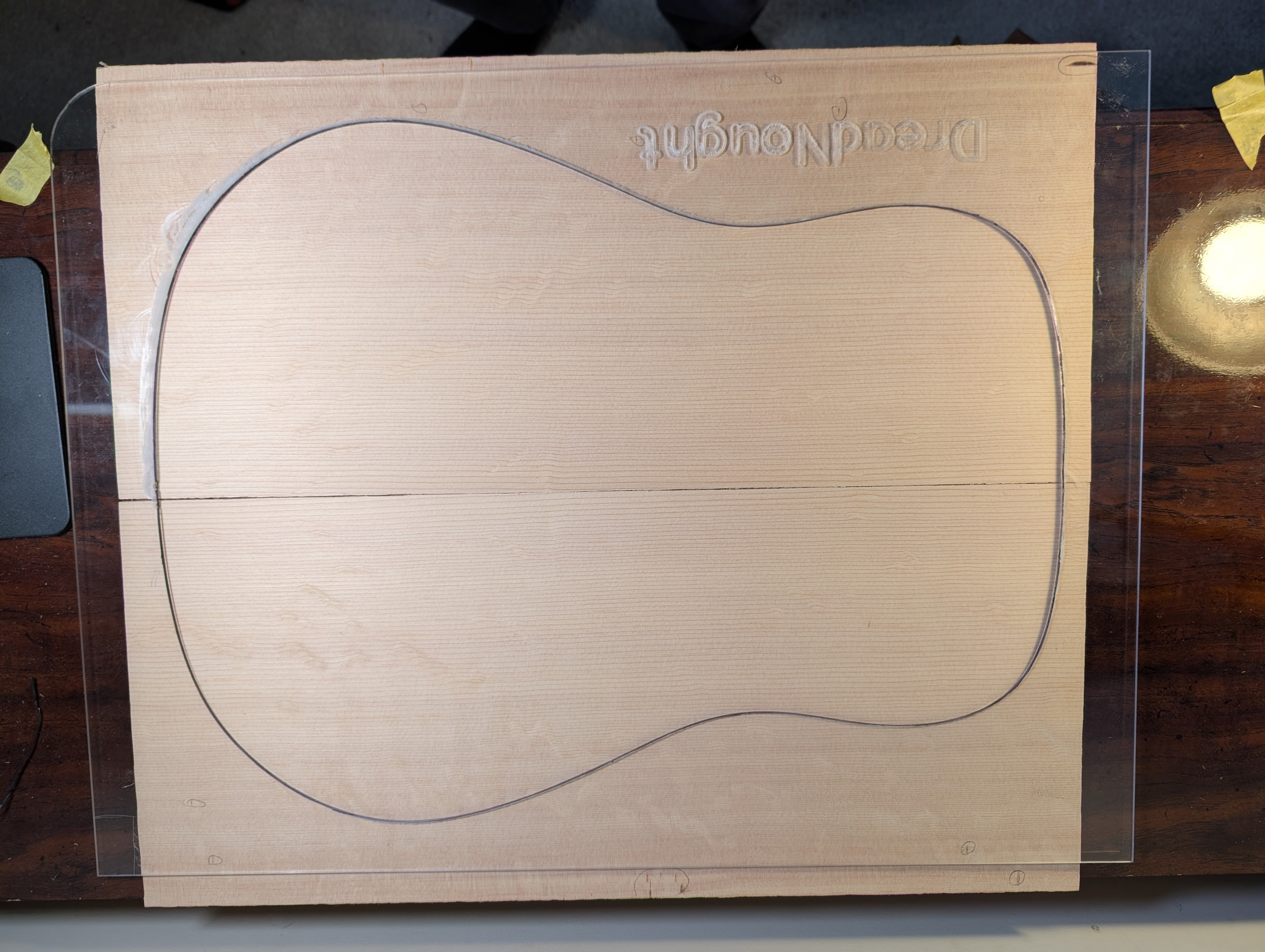 Bearclaw Sitka soundboard - Dreadnought SSBCMG2603229