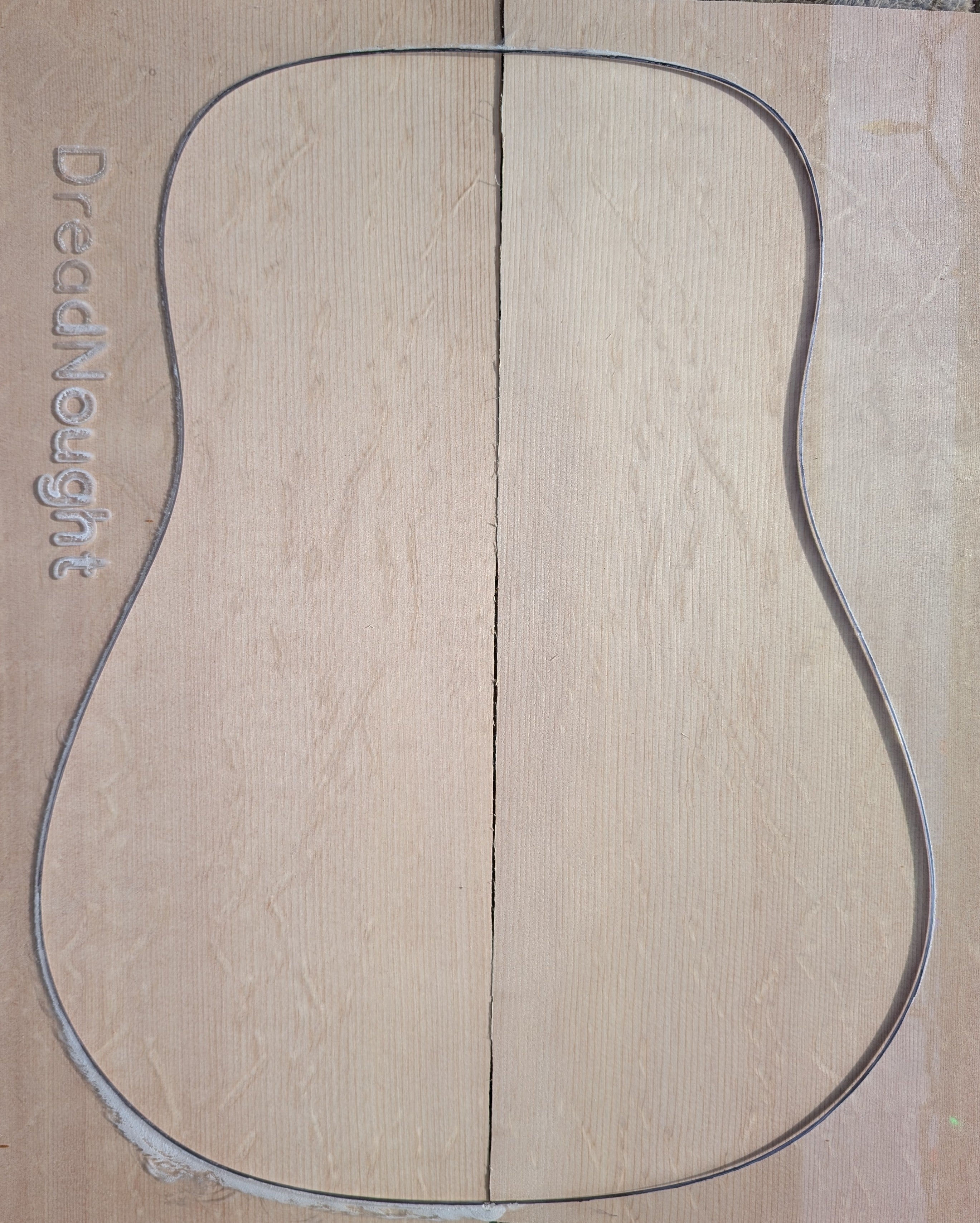 Bearclaw Sitka soundboard -Dreadnought SSBCMG2502151