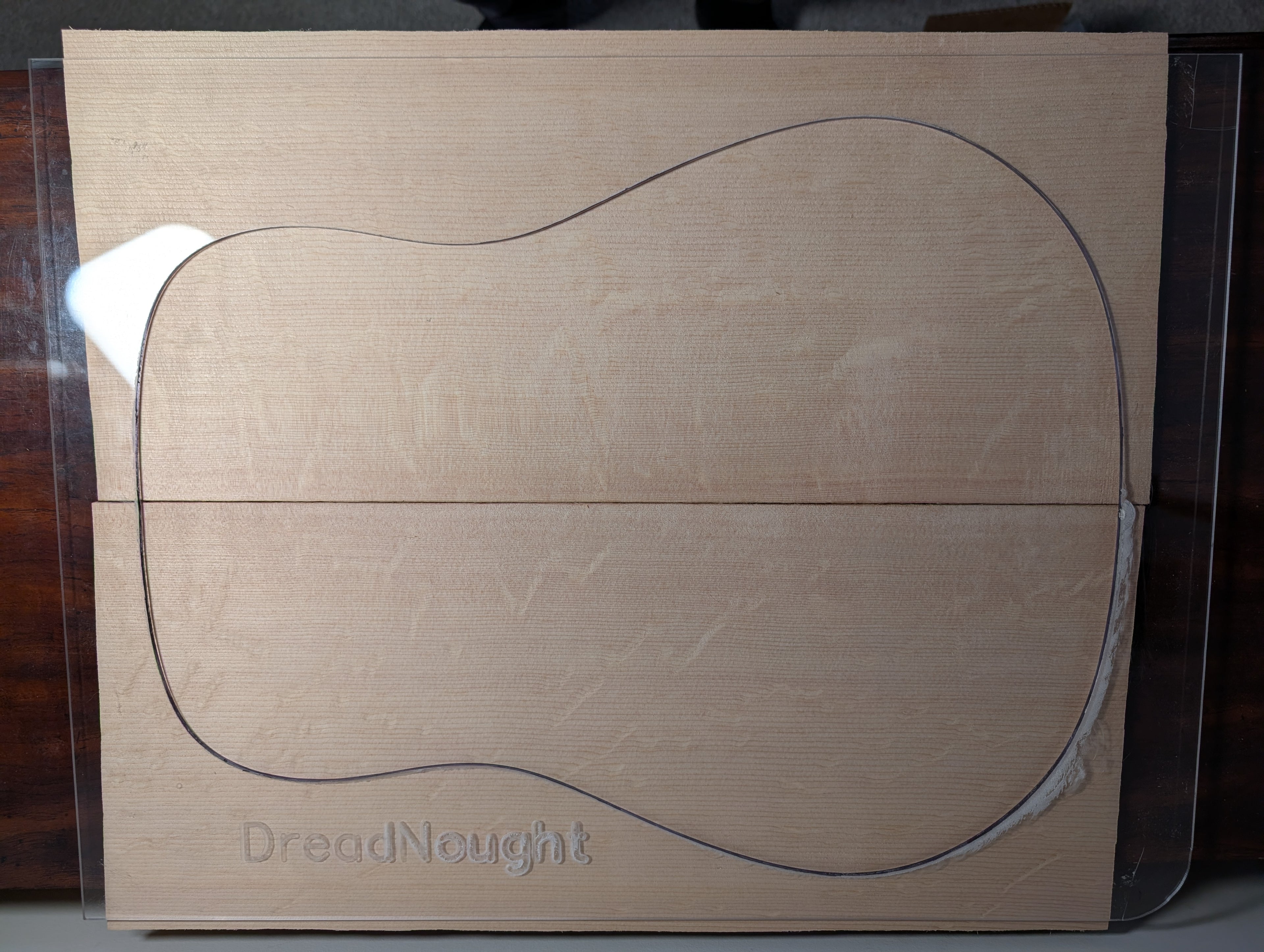 Bearclaw Sitka soundboard - Dreadnought SSBCMG2603223