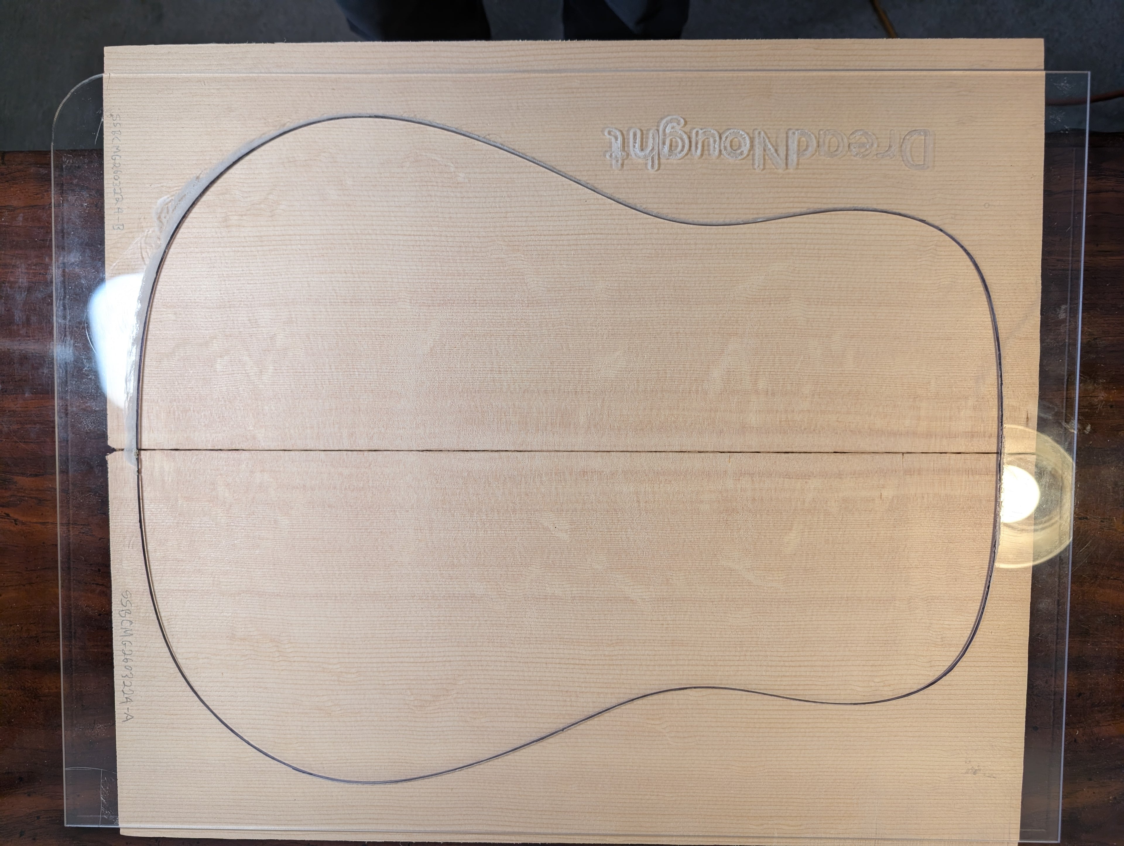 Bearclaw Sitka soundboard - Dreadnought SSBCMG2603224