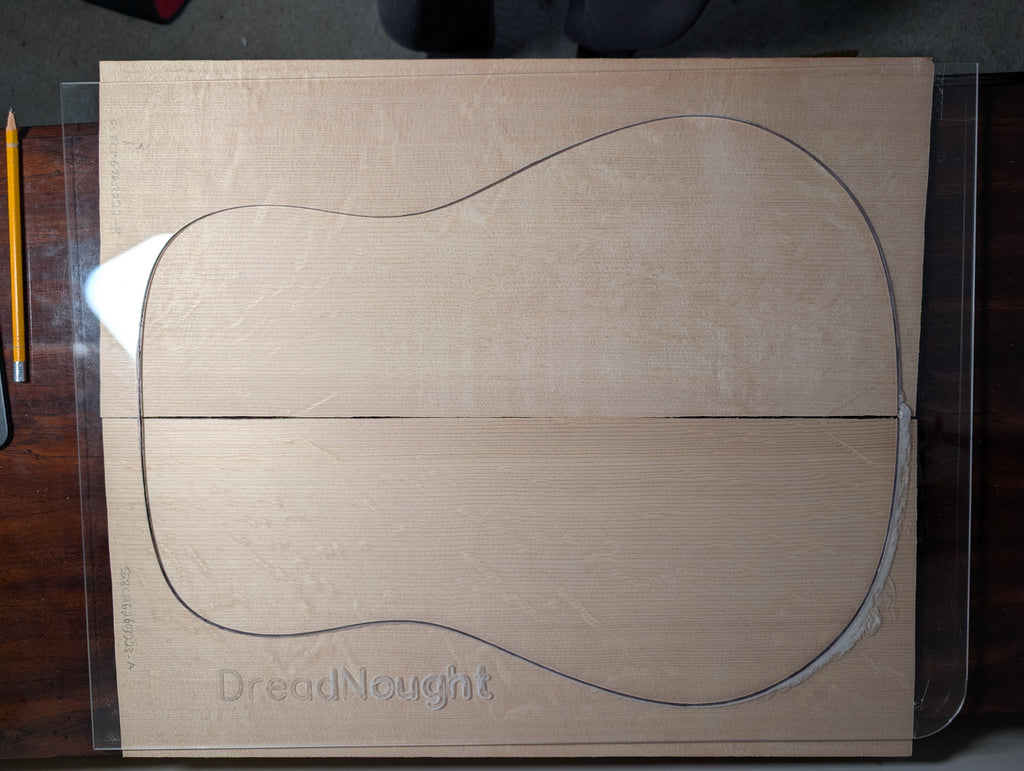 Bearclaw Sitka soundboard - Dreadnought SSBCMG2603223