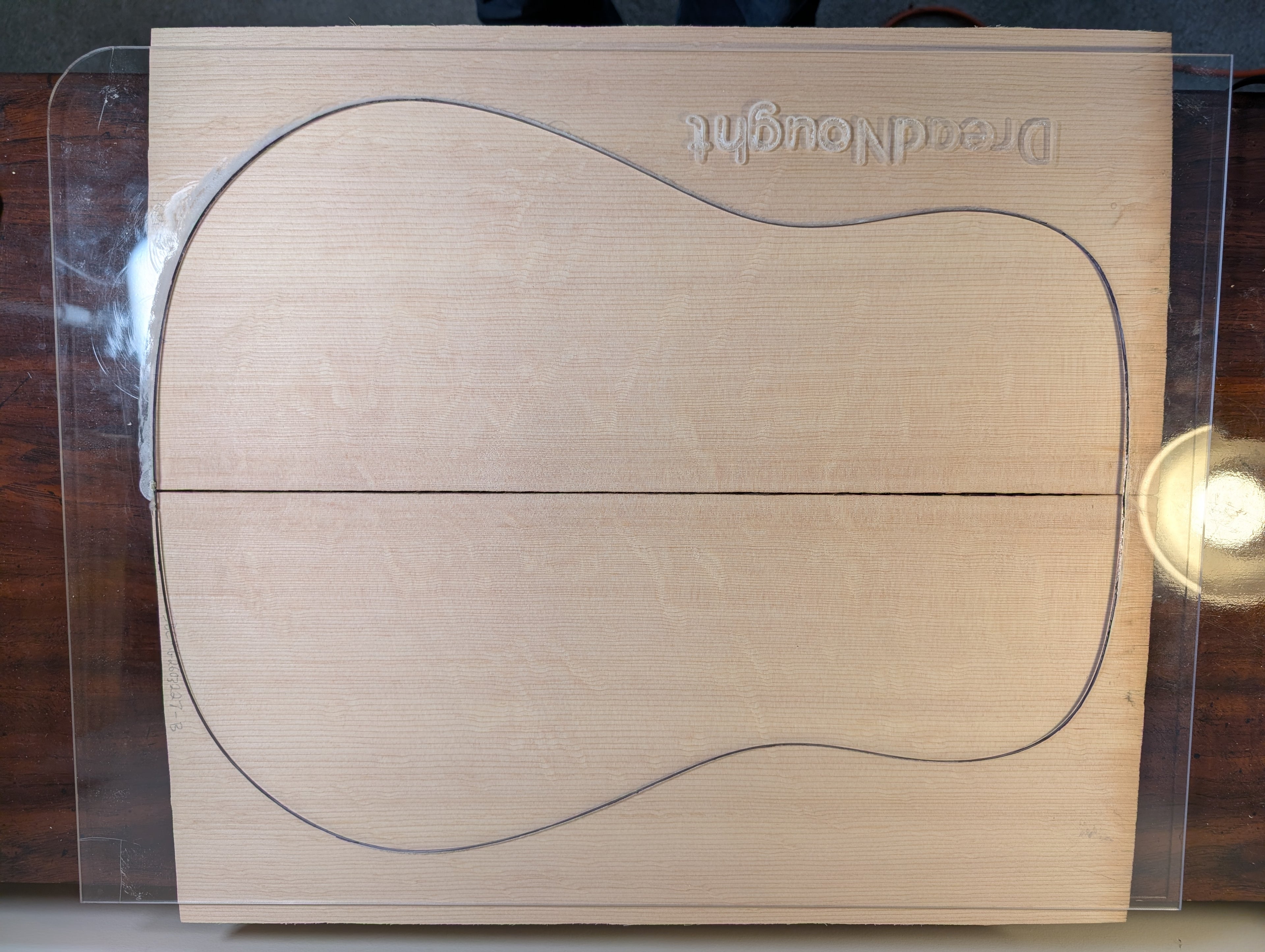 Bearclaw Sitka soundboard - Dreadnought SSBCMG2603227