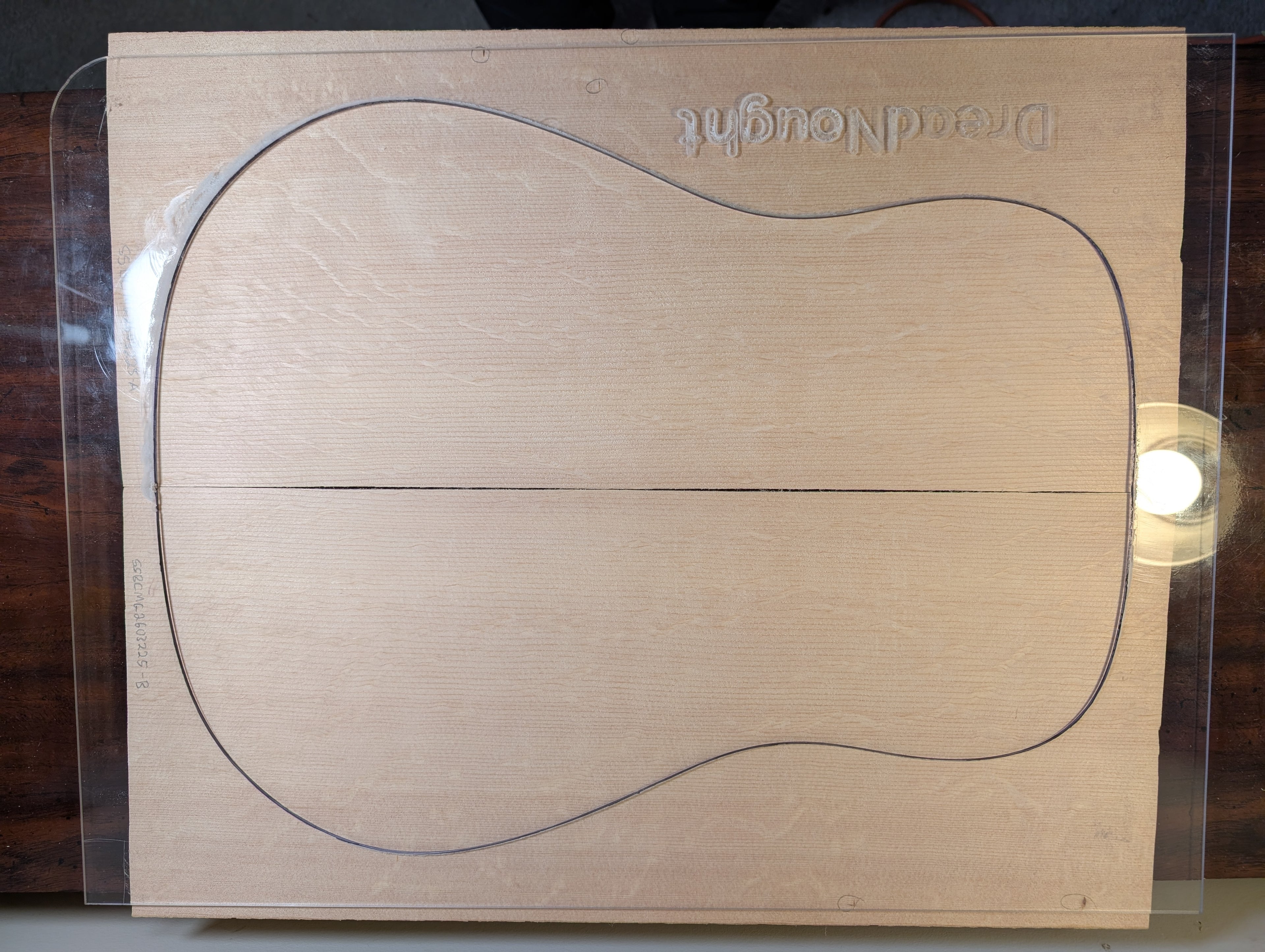 Bearclaw Sitka soundboard - Dreadnought SSBCMG2603225